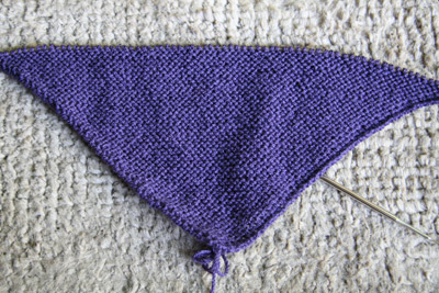 The Stonington Shetland Shawl