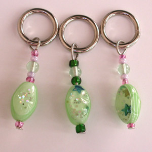 Stitch Markers made over Easter
